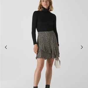 Whistles Autumn Floral Print Skirt Size 10